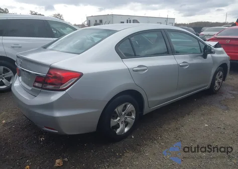 2013 Honda Civic Lx z USA, uszkodzony, nr VIN 2HGFB2F50DH572756